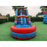 Water Slide Manufacturer - Cheap Commercial Inflatable with Pool