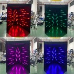 Photo Booth Enclosure Supplier - Backdrop Trade Show 360 with Led Lights