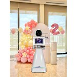 Robot Photo Booth Factory - 2024 New Magic Selfie Robot Kiosk Slow Motion