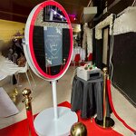 Mirror Photo Booth Supplier - Hot Style Round High Quality Selfie Party