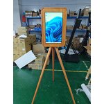 Photo Booth Supplier - Double-sided Retro Wooden with Printer Stand