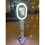 Selfie Kiosk Supplier - 2023 Remote Control Ring Light iPad Booth