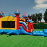 Bounce House Combo Manufacturer - Inflatable Bouncer Princess with Slide