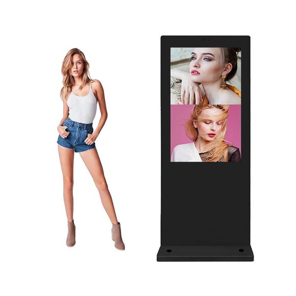 Advertising Screen Supplier - 43 Inch Outdoor Floor Stand Kiosk Android