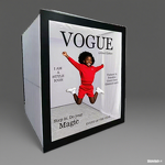 Photo Booth Supplier - LED Light Magazine Box for Birthday Parties