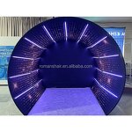 LED Lights Backdrop Factory - 360 Photo Booth Enclosure Wall Fast Shipping