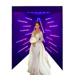 Photo Booth Enclosure Supplier - Backdrop Trade Show 360 with Led Lights