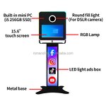 Photo Booth Mirror Manufacturer - New Design 15.6 Inch Touch Screen DSLR