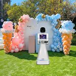 Robot Photo Booth Supplier - 2024 Popular Rotating Selfie Connection Truss