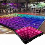 LED Dance Floor Supplier - Stage Lights Tempered Glass Magnetic Infinity