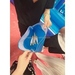 Water Slide Supplier - Blue Color Inflatable Toboggan for Adults