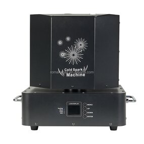 Spark Machine Factory - New 1300W DMX Double Head Rotating for Wedding