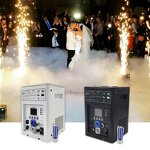 Cold Fireworks Machines Manufacturer - JC DMX 600W Mini Fountain Sparkler