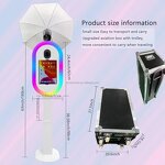 Photo Booth Factory - Customizable Detachable iPad & DSLR Oval for Wedding