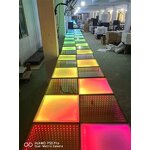 LED Dance Floor Manufacturer - USA Los Angeles Starlit Round for Weddings