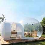 Inflatable House Manufacturer - Transparent 4m High Clear Camping Bubble