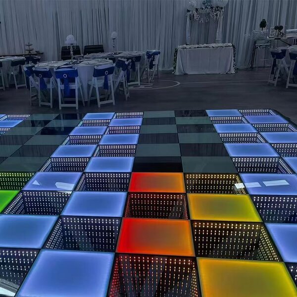 LED Dance Floor Manufacturer - Promotion Stage Lights 10mm Tempered Glass