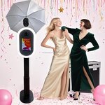 Photo Booth Factory - Customizable Detachable iPad & DSLR Oval for Wedding