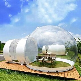 Inflatable House Manufacturer - Transparent 4m High Clear Camping Bubble