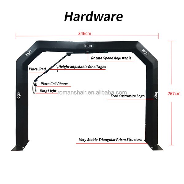 360 Photo Booth Supplier - 2025 Newest Top Spinner for iPad iPhone DSLR
