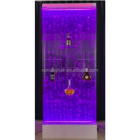 LED Glowing Bar Supplier - Cabinet Aquarium Water Bubble Wall Night Club