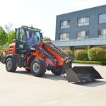 Boom Loaders Factory - OEM/ODM Free Shipping 1-3 Ton Front End 4 Wheel Compact Telescopic