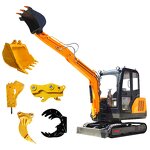 Mini Excavator Manufacturer - OEM/ODM FREE SHIPPING Price EPA 3.5 Ton Small Crawler Digger
