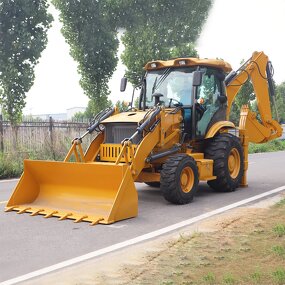 4x4 Backhoe Loader Factory - OEM/ODM Free Shipping EPA Mini Towable Articulated Diesel Farm Hydraulic