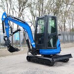 Mini Crawler Excavator Manufacturer - OEM/ODM Factory Price Micro Bagger Diesel Engine 2.5 Ton