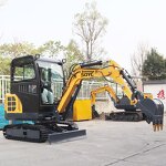 Mini Excavator Manufacturer - OEM/ODM FREE SHIPPING Price EPA 3.5 Ton Small Crawler Digger