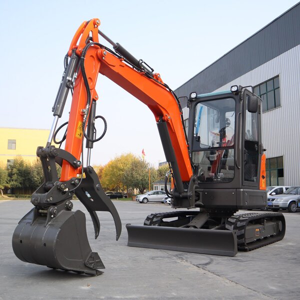 EPA Engine Excavator Factory - OEM/ODM Free Shipping 3.5 Ton Mini Crawler Engine Digger Machine