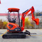 CE Epa Excavator Manufacturer - OEM/ODM 2.5 Ton Kubota Engine Crawler Digger Machine Farm Use