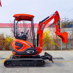 CE Epa Excavator Manufacturer - OEM/ODM 2.5 Ton Kubota Engine Crawler Digger Machine Farm Use