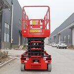 Mobile Scaffold Platforms Factory - OEM/ODM Hydraulic Electric 10-18m 300Kg Scissor Lift Price