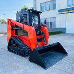 Mini Loaders Manufacturer - OEM/ODM Wildly Fully Hydraulic Diesel Loader Mini Skid Steer with Cheapest