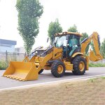 4x4 Backhoe Loader Factory - OEM/ODM Free Shipping EPA Mini Towable Articulated Diesel Farm Hydraulic
