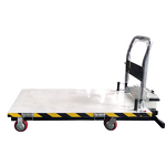 Electric Lift Platform Cart Factory - OEM/ODM Portable Workshop Self Loading Hand Trolley Hydraulic