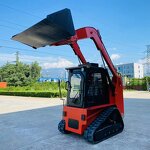 Mini Loaders Manufacturer - OEM/ODM Wildly Fully Hydraulic Diesel Loader Mini Skid Steer with Cheapest