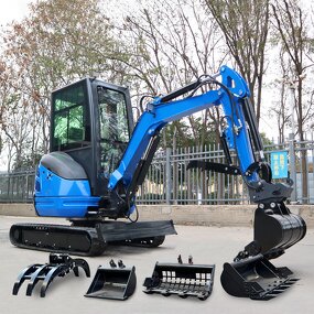 Mini Crawler Excavator Manufacturer - OEM/ODM Factory Price Micro Bagger Diesel Engine 2.5 Ton