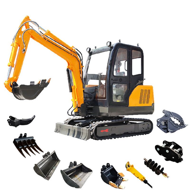 Excavator Professional Manufacturer - OEM/ODM China 2.5ton Small Bagger Customized 3ton with Cab