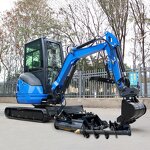 Mini Crawler Excavator Manufacturer - OEM/ODM Factory Price Micro Bagger Diesel Engine 2.5 Ton