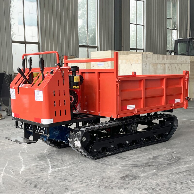 Mini Crawler Dumper Factory - OEM/ODM 750kg-3Ton Transporter Rubber Track for Palm Oil