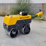 Mini Asphalt Road Roller Factory - OEM/ODM Factory Price 0.6 Ton Double Drum Diesel All Terrain