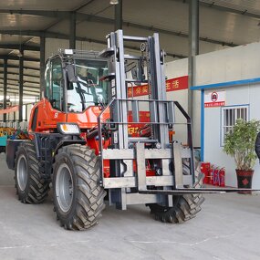 Rough Terrain Forklift Manufacturer - OEM/ODM High Quality 3.5-5 Ton Quad 4 Wheel Drive One