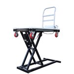 Electric Lift Platform Cart Factory - OEM/ODM Portable Workshop Self Loading Hand Trolley Hydraulic