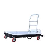 Electric Lift Platform Cart Manufacturer - OEM/ODM Electric Push Transporting Heavy Loads Self Loading