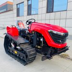 Rotary Tiller Factory - OEM/ODM Best Selling 60 HP Control System Chain Drive Orchard Dryland