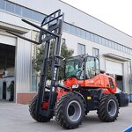 Rough Terrain Forklift Manufacturer - OEM/ODM High Quality 3.5-5 Ton Quad 4 Wheel Drive One