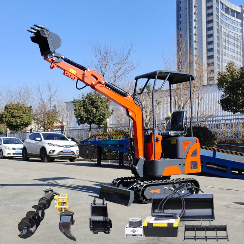 Mini Excavator Factory - OEM/ODM Free Shipping EPA 1.2 Ton Engine Crawler Farm Machine