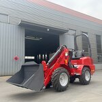 Wheel Loader Factory - OEM/ODM CE EPA Certificate 1000KG Compact Articulated Construction